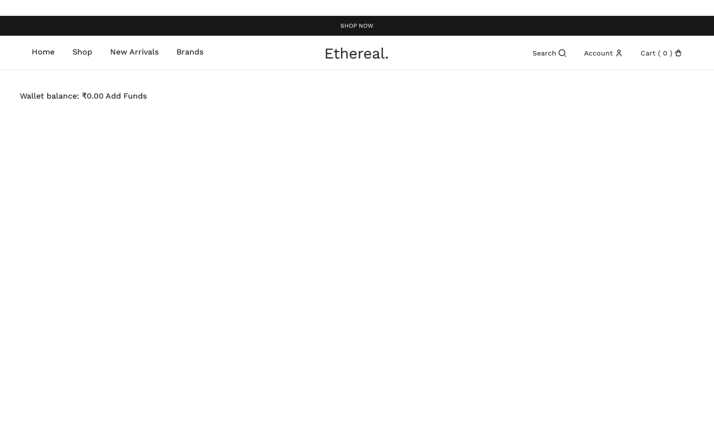 Customer-facing wallet — what bidders see when they manage their balance, top up, and review transactions