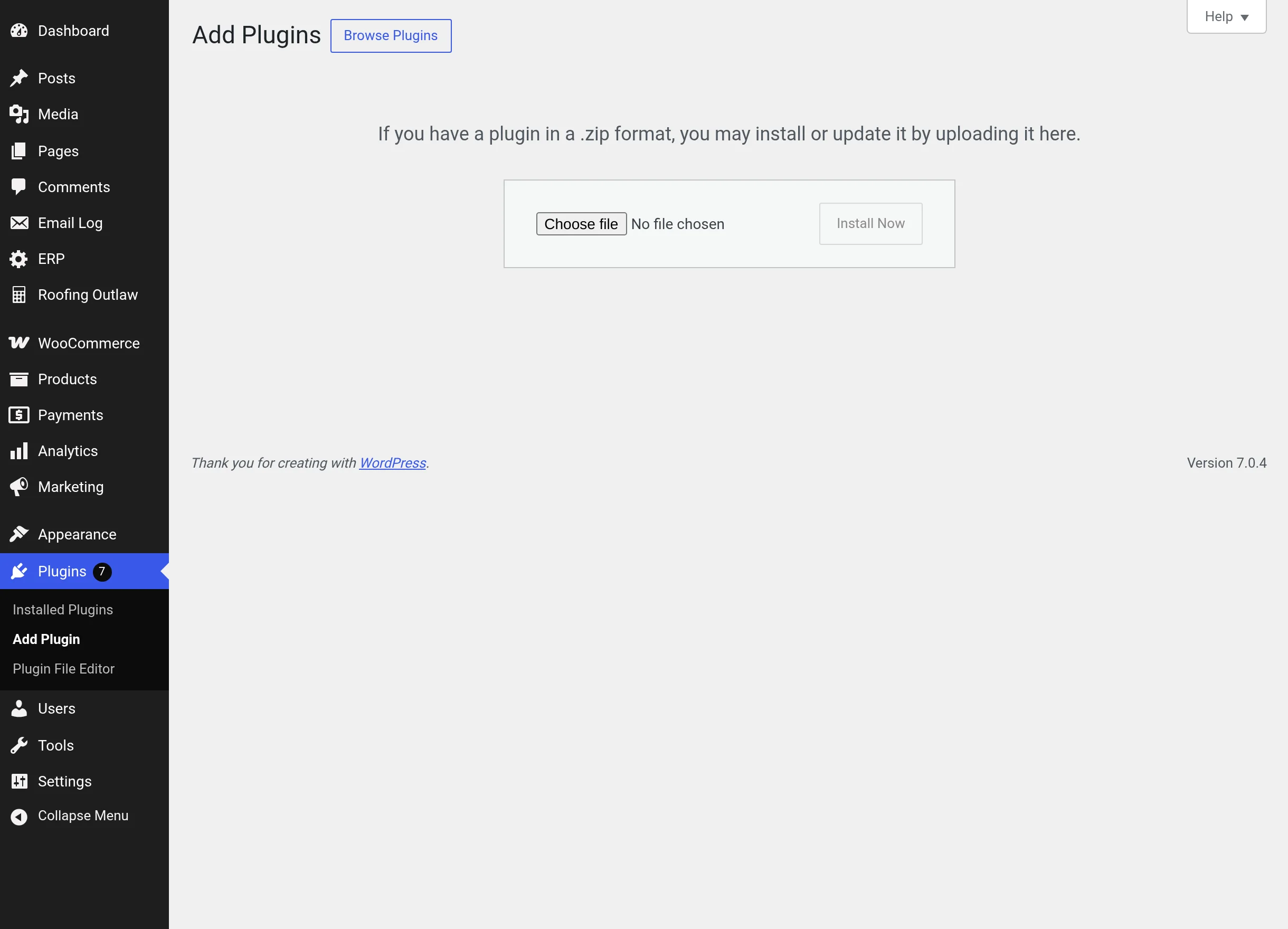 Upload Plugin