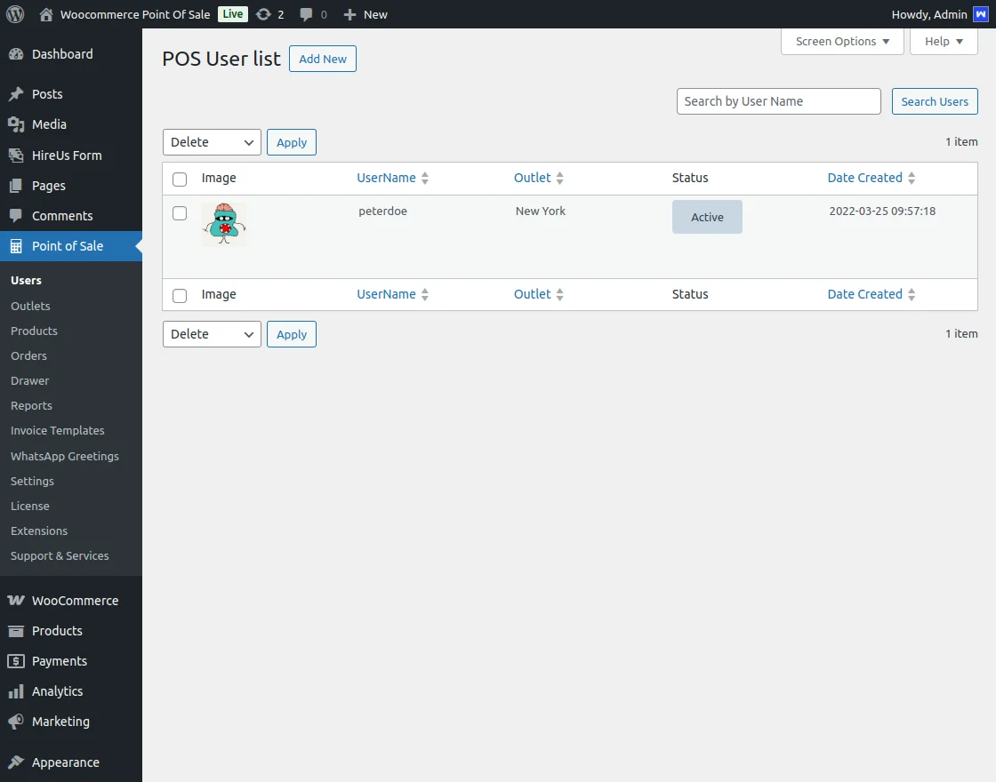 ManageoutletAndPosUser