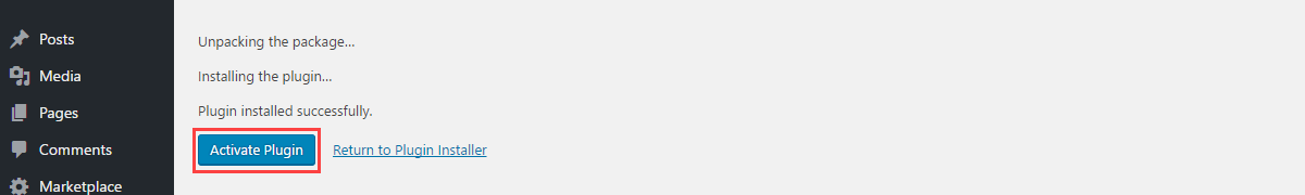 installation-activate-plugin