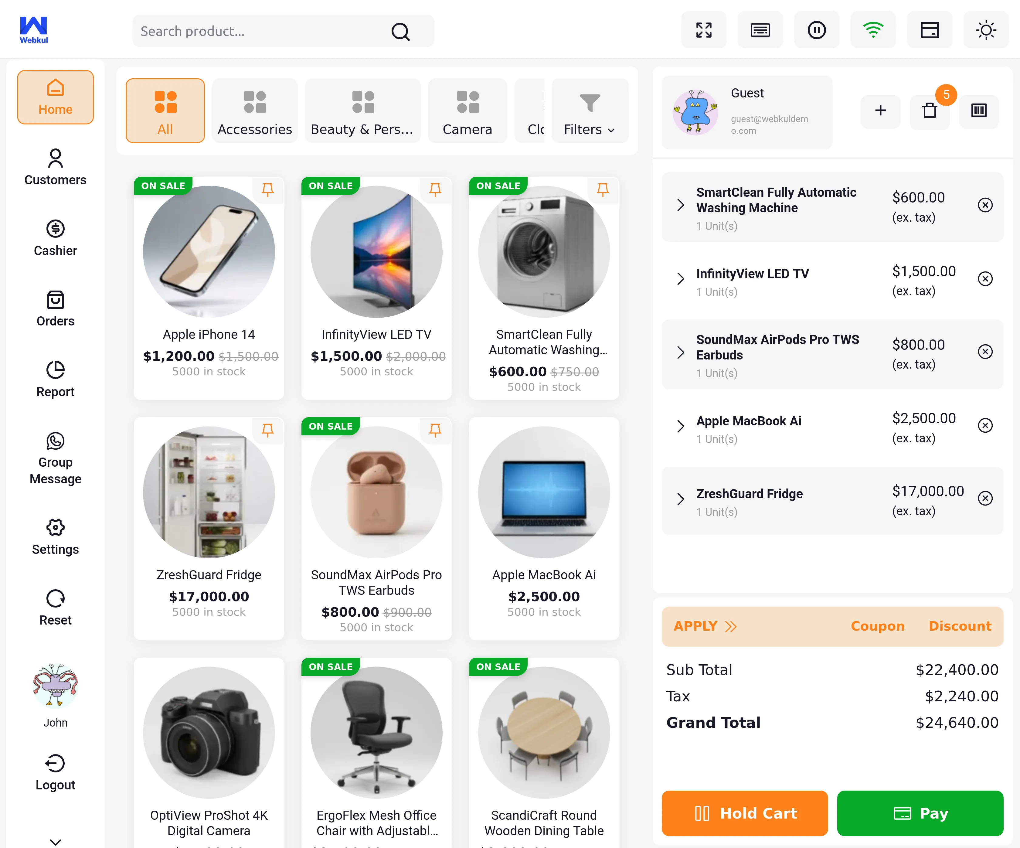 POS Dashboard
