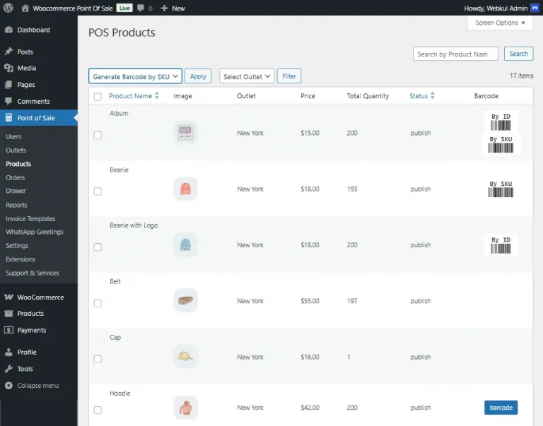 ManageoutletAndPosUser