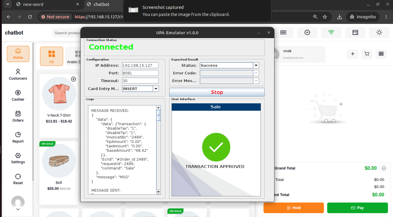 Prompt 6 Transaction Approved