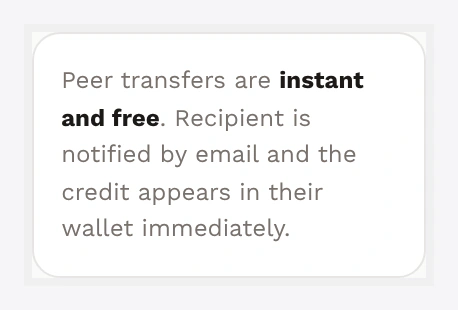 Transfer stepper / side panel — recent recipients and OTP step