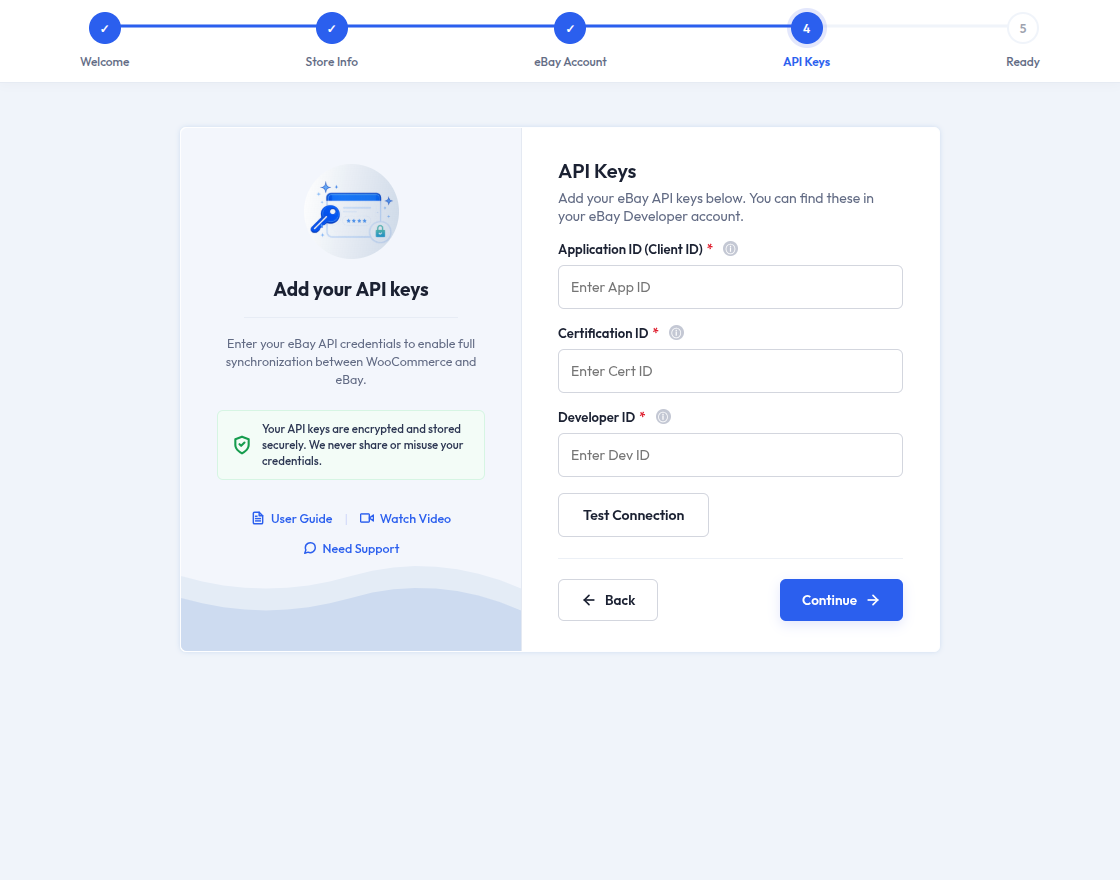 eBay API Keys