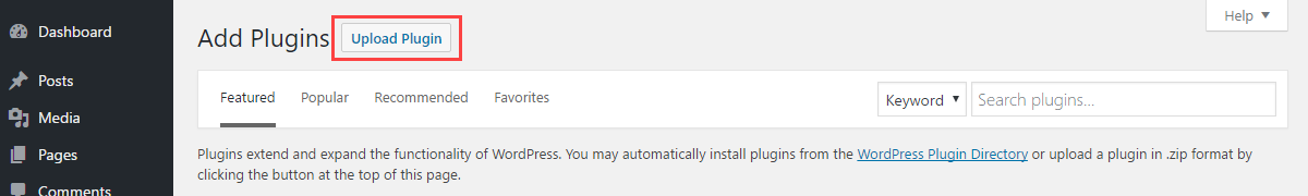 Upload Plugin