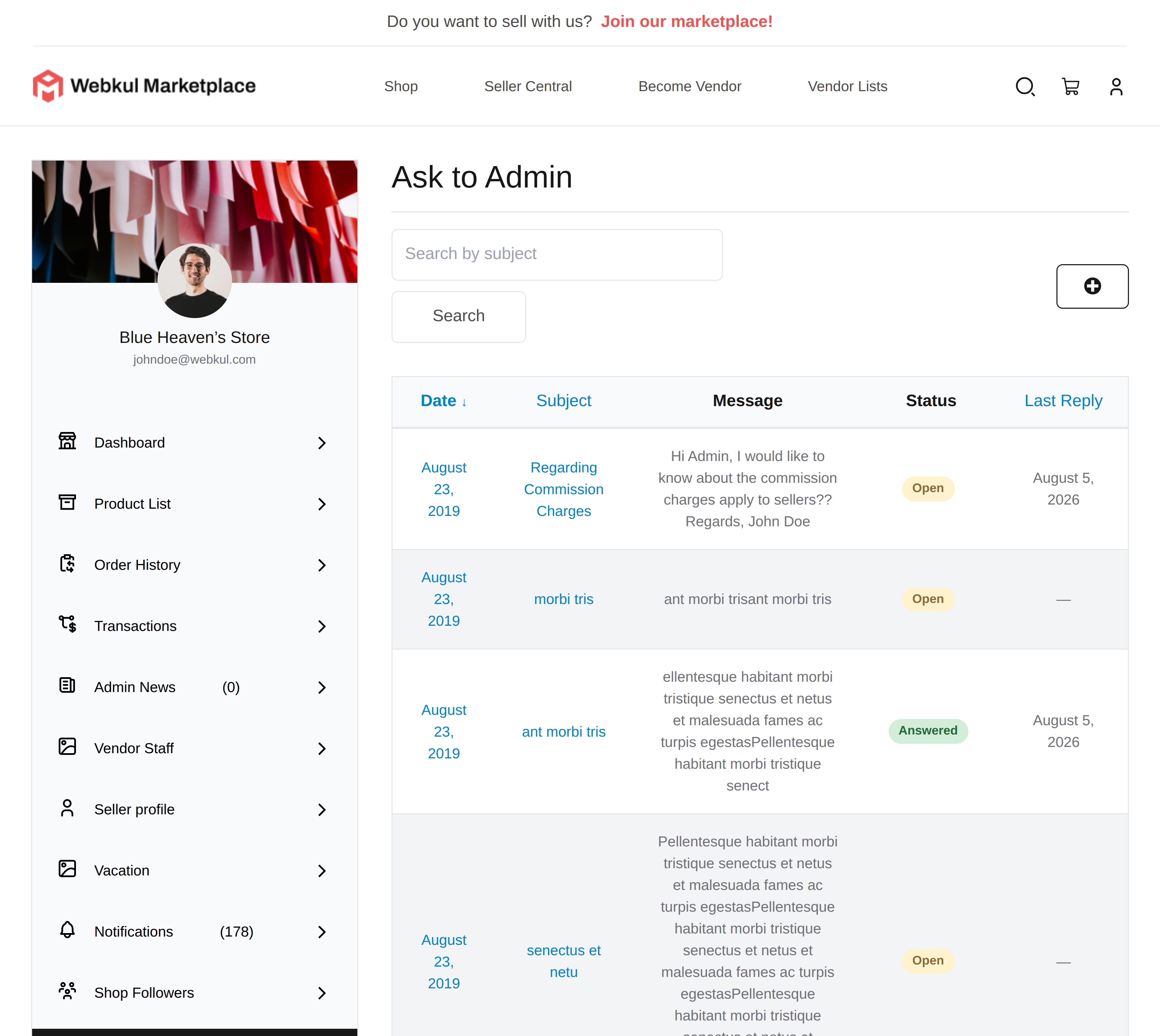 Ask To Admin Button