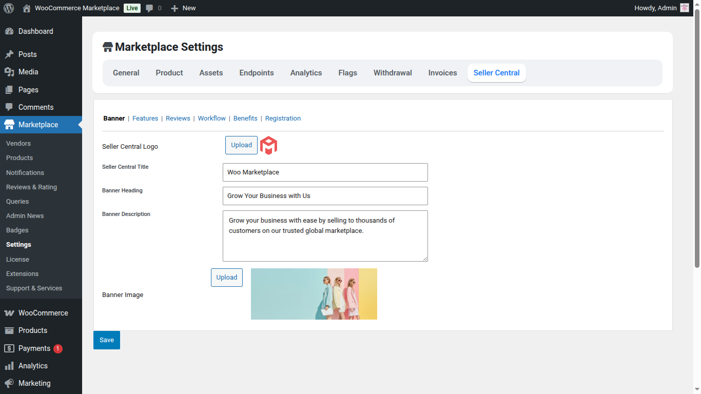 Seller Central Banner