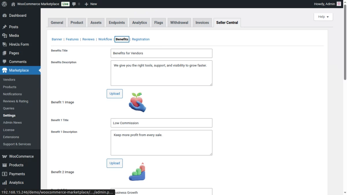 Seller Central Benefits