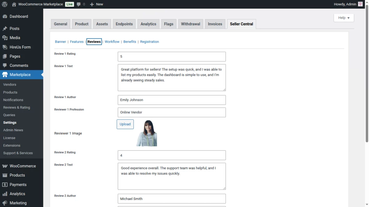 Seller Central Reviews