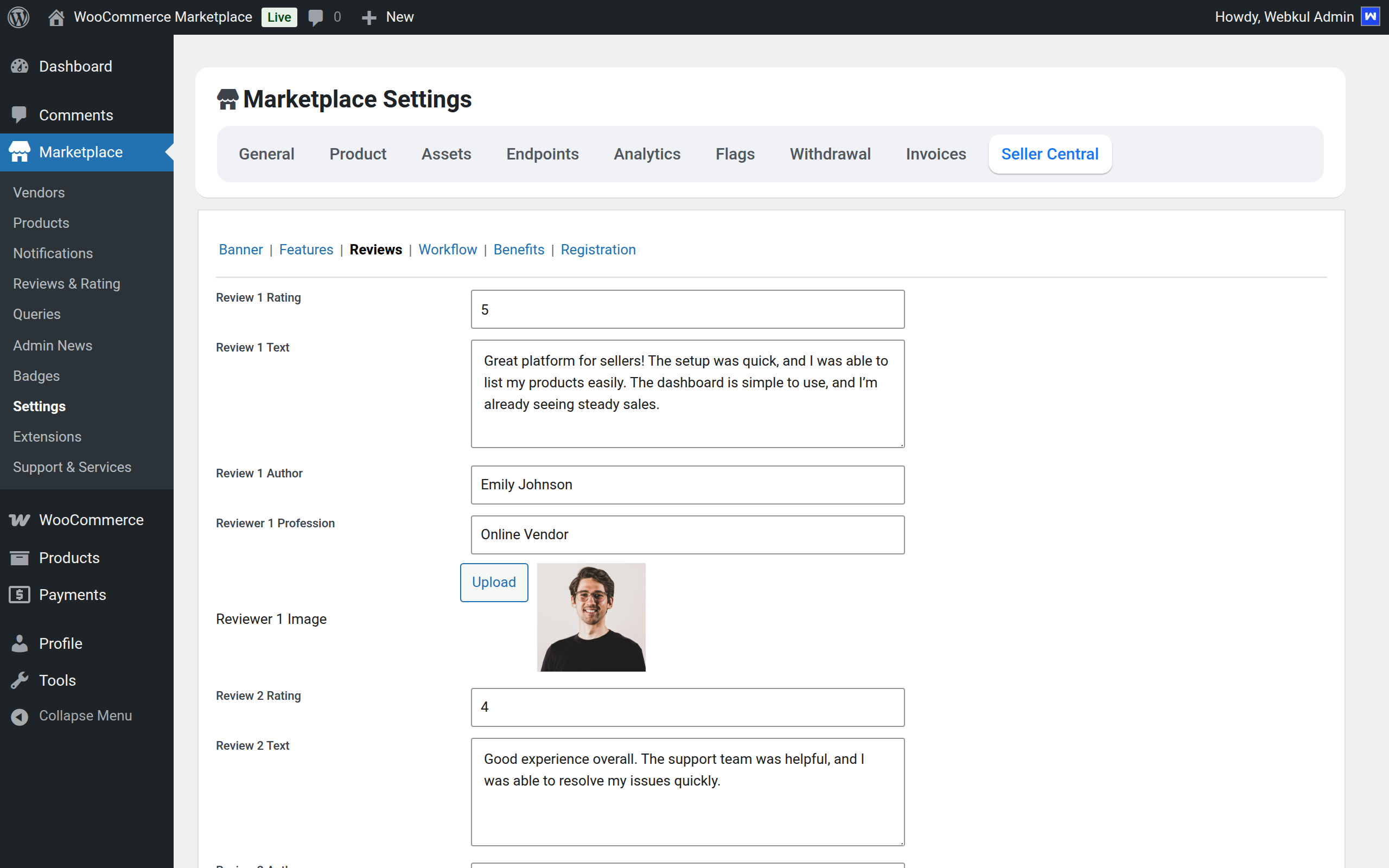 Seller Central Reviews