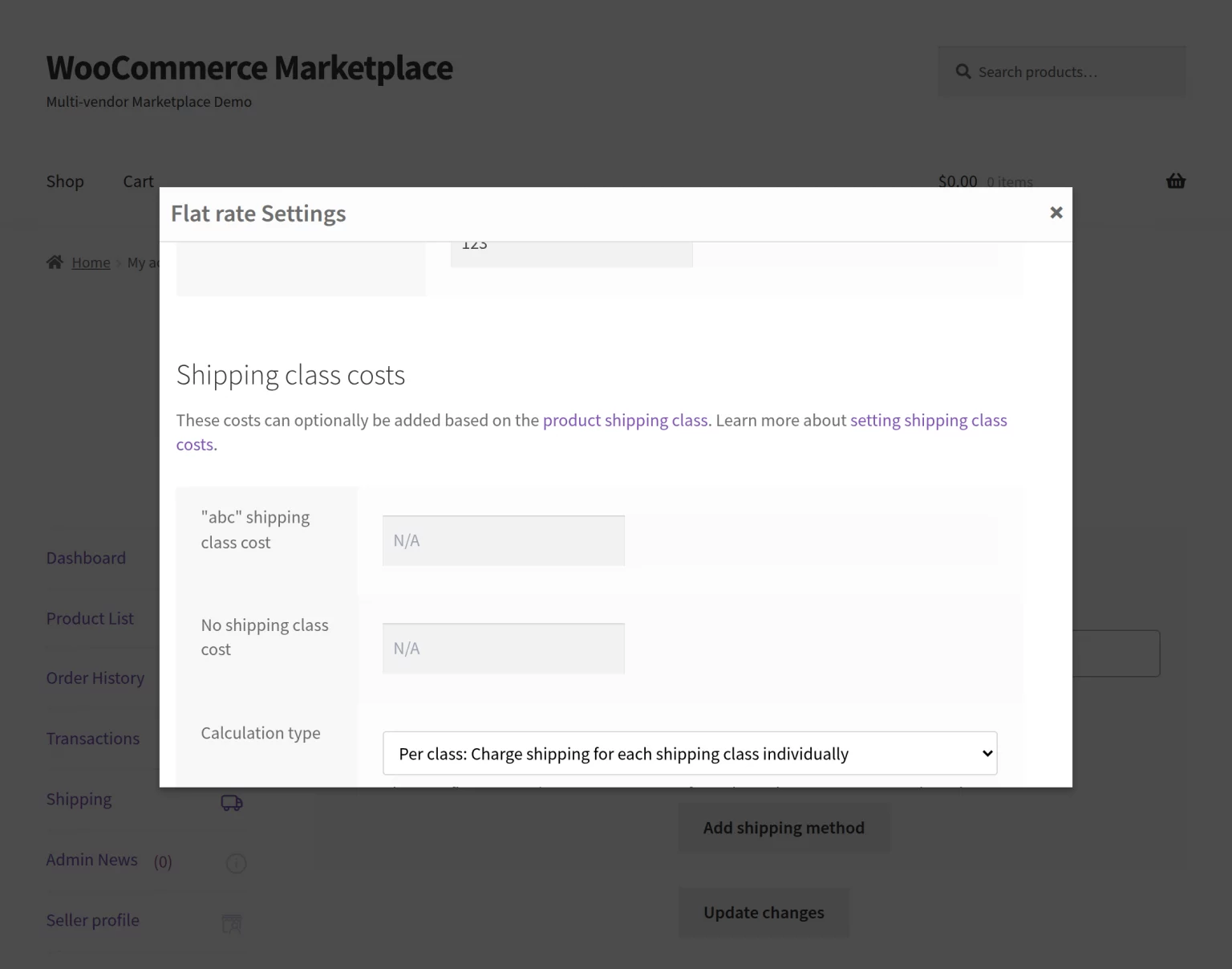 Shipping Additional Details