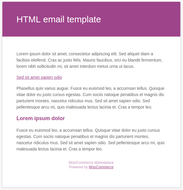 Email Template Preview