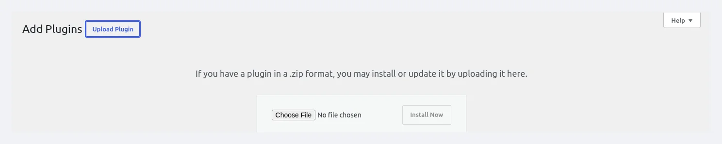 Upload Plugin