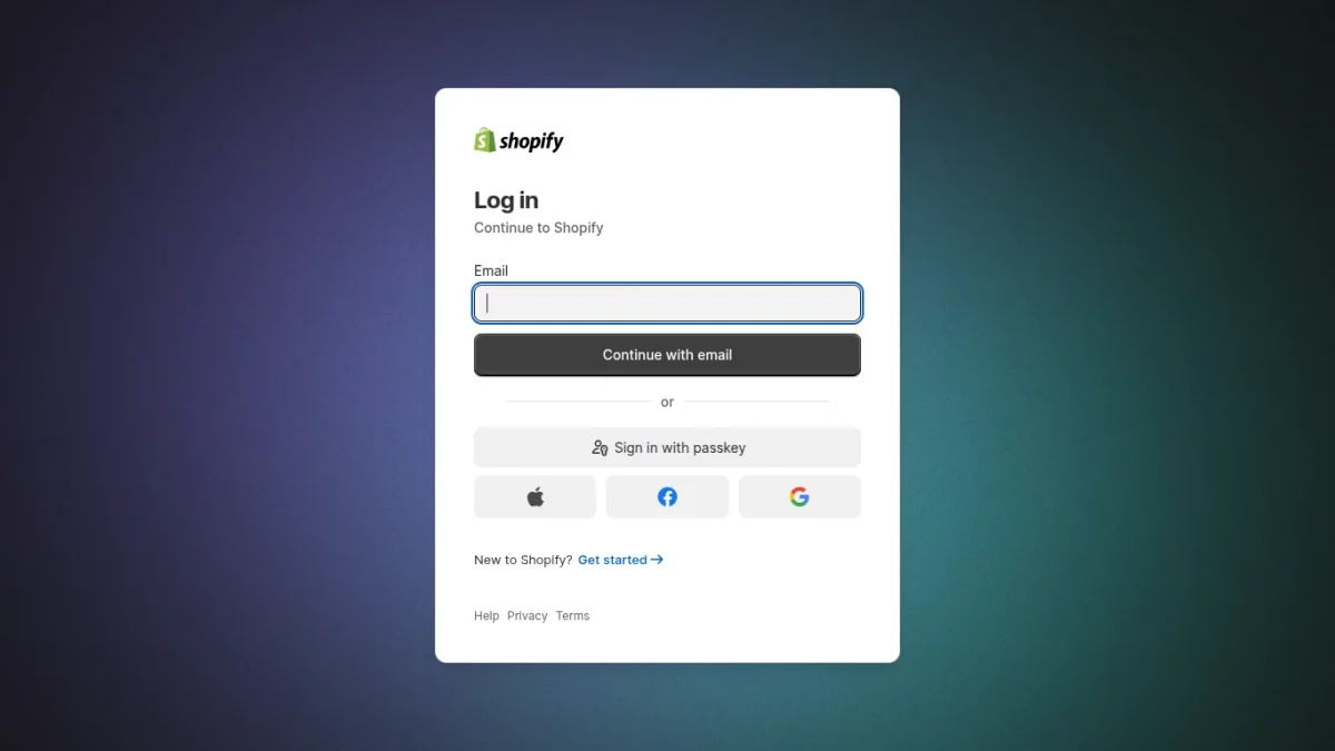 Login Page